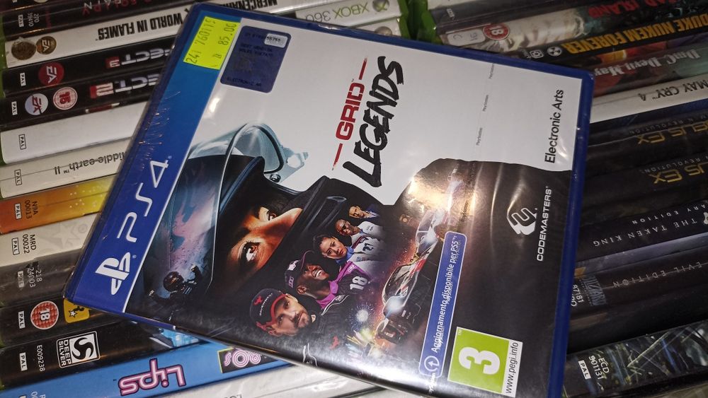Grid Legends PL PS4 nowa zafoliowana SKLEP kioskzgrami zamiana