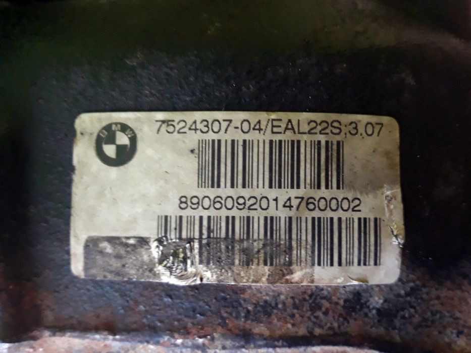 Dyferencjał Dyfer Tył BMW 118D E87 3.07