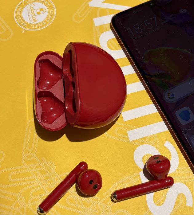 Бездротові навушники Huawei Freebuds 3 Red