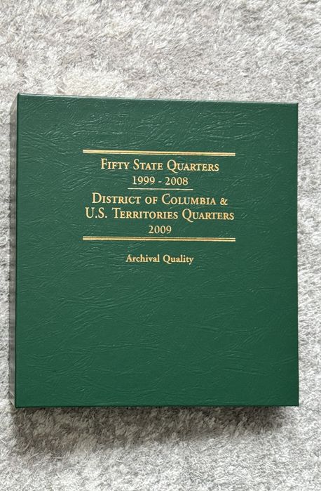 Album Littleton 50 State Quarters (1999–2008) + DC & Territories  USA