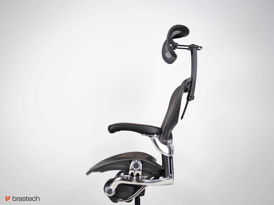 Fotel Herman Miller Aeron Classic B Wersja Ekskluzywna z Zagłówkiem