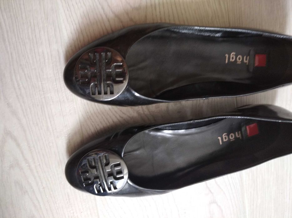 Балетки, Жіночі туфлі Hogl, натуральна шкіра, р.39