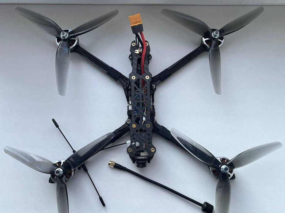 Новый FPV дрон 6 дюймов 915MHz ELRS 5.8