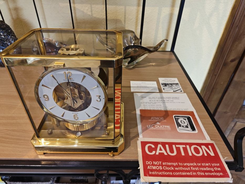 Zegar ATMOS Jaeger Lecoultre