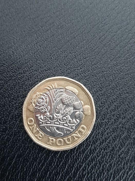 Moeda rara one pound