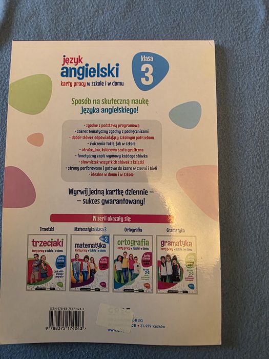 Angielski karty pracy Nowe  klasa 3  szkoła pdst