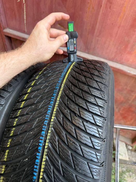 Шины БУ 215 55 R 18 Michelin Pilot Alpin 5 Зима Комплект резина