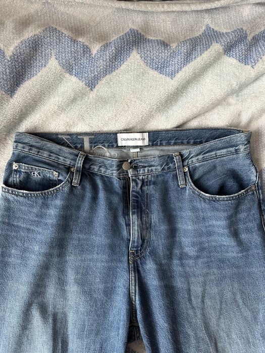 Jeansy Unisex Calvin Klein - model MOM JEANS W32