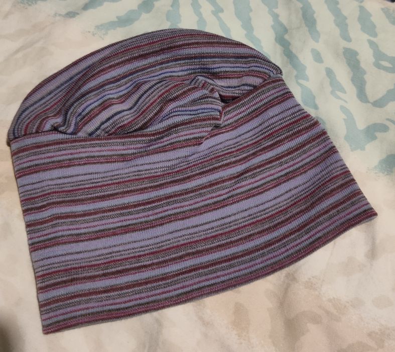 Czapka beret wełna merino Janus