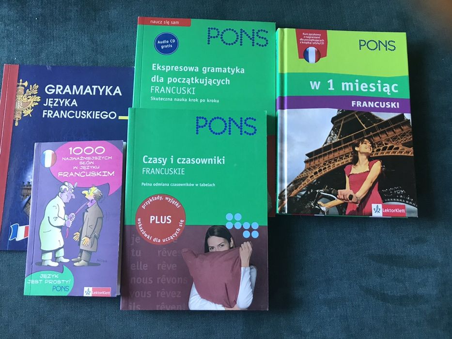 Książki do nauki j.francuskiego