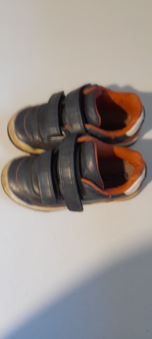 Buty chłopięce skórzane