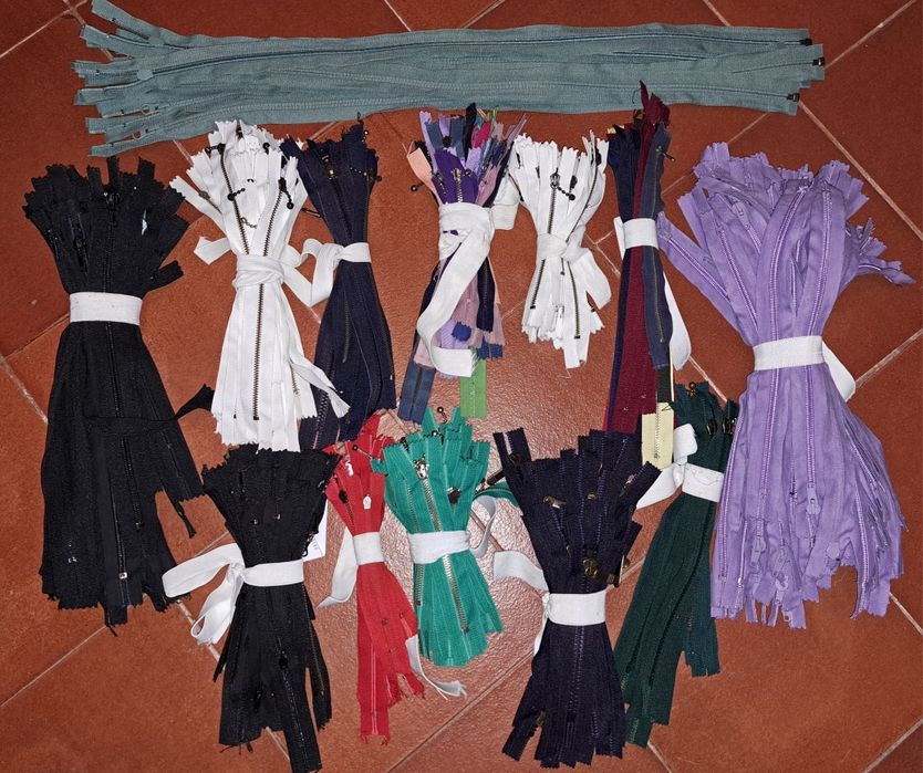 Lote de Fechos de Costura Novos  ###  C/Oferta*