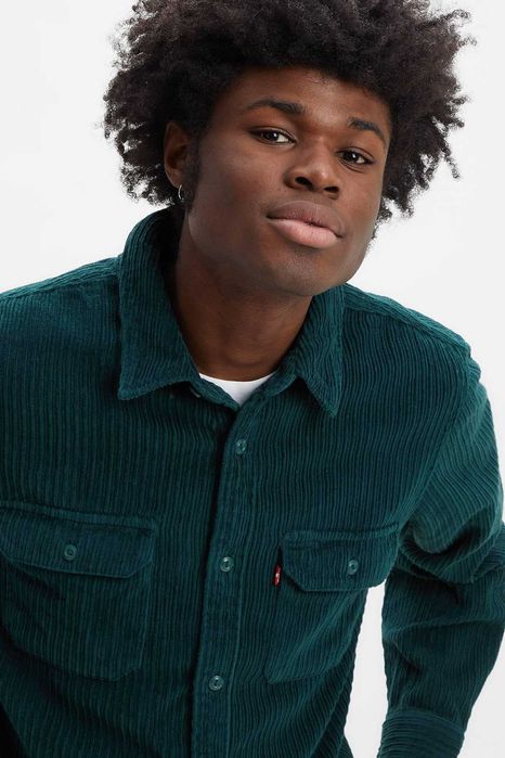 ОРИГІНАЛ Levi's левайс левіс Jackson worker вельветова сорочк ХЛ рубаш