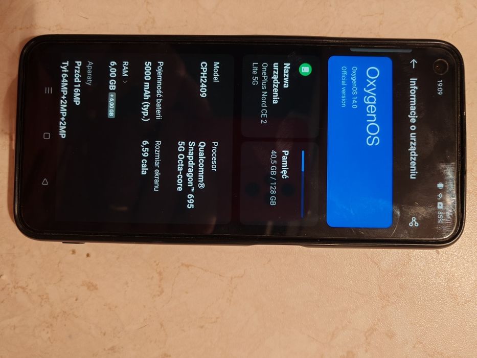 Oneplus Nord 2 CE lite 5g 6/128