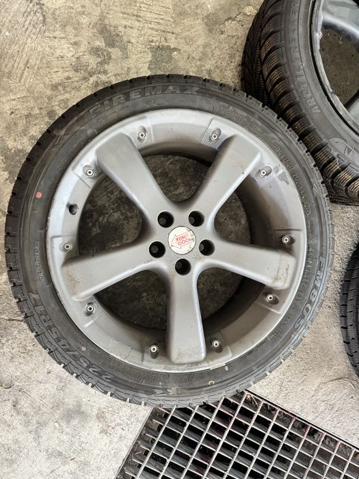 Felgi z oponami zimowymi 5x100 golf 4 bora 1”