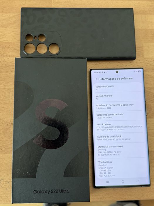 Samsung galaxy s22 ultra 128gb desbloqueado(ACEITO RETOMA)