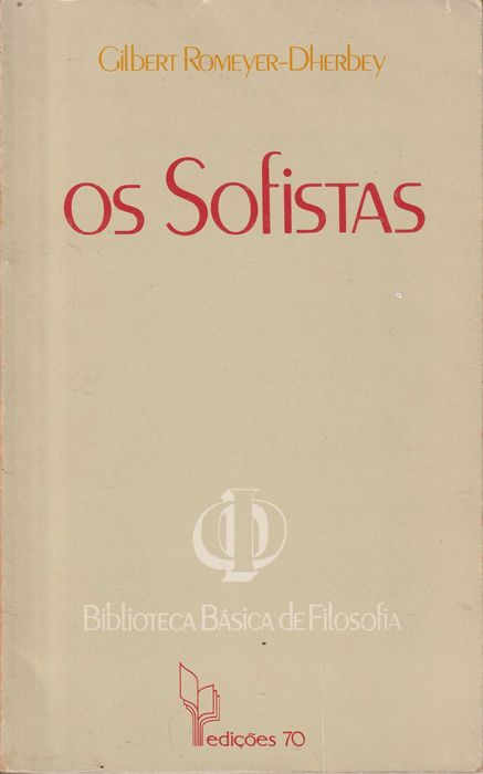 Livro - Os Sofistas