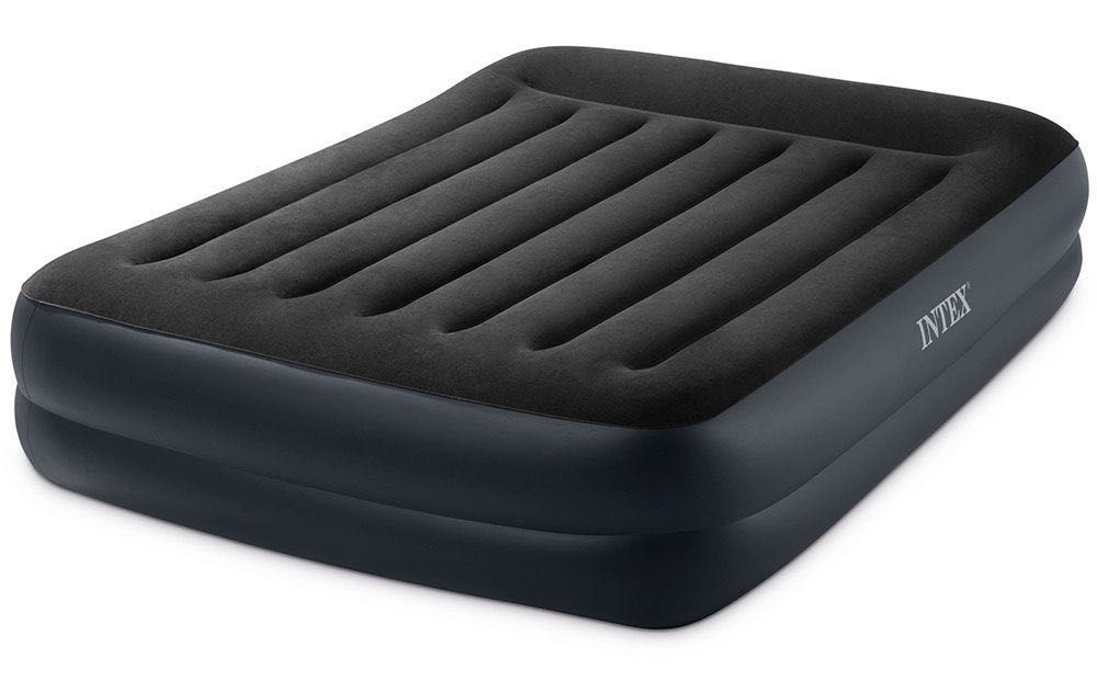 NOWY Materac dmuchany do spania 203x152 cm dwuosobowy łóżko INTEX
