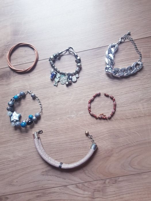 Zestaw bransoletek damskich 6 sztuk Top Vintage