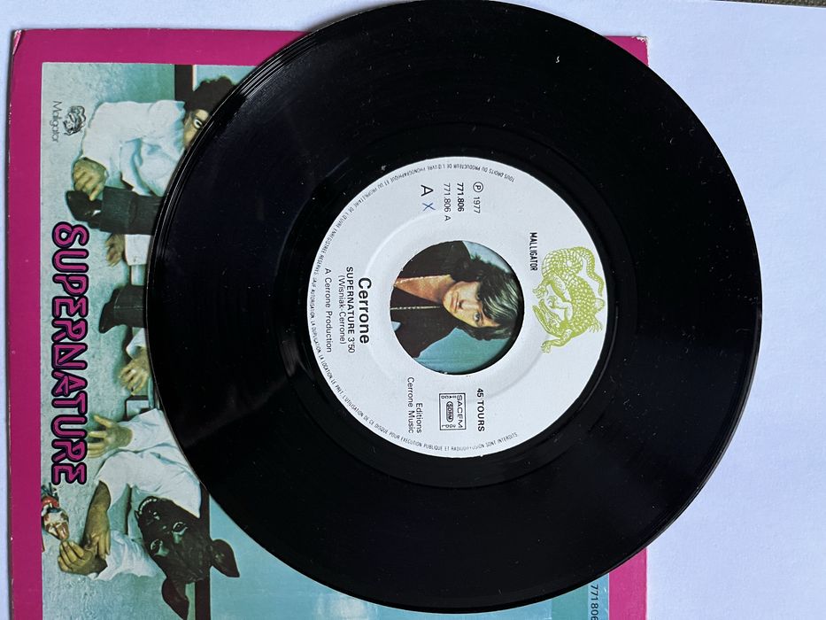 Cerrone ‎– Supernature 7 inch Single 45 T / NMINT