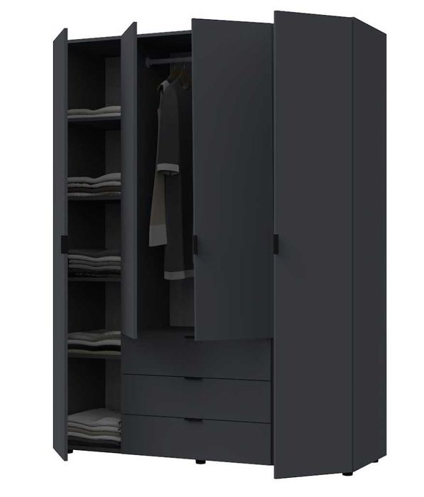 Шкаф Грант 4 Розпашной. Шафа сучасна і практична. В наявності.