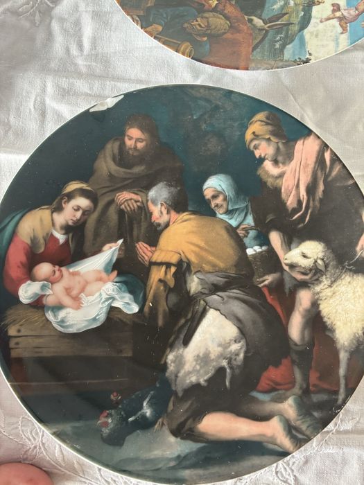 2 Pratos de Natal coleção costa verde edição limitada