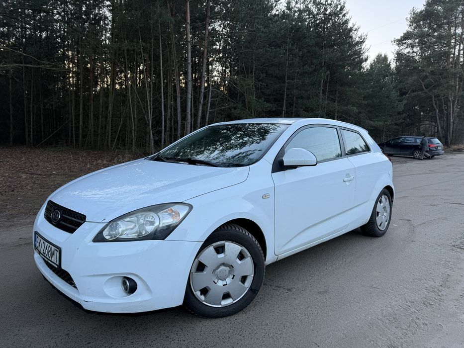 KIA PROCEED 1.6 LPG 125KM 2008r Coupe Benzyna+Gaz 2028r SZYBERDACH