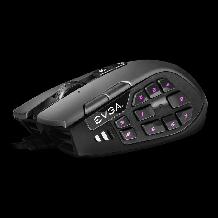 Игровая мышь EVGA X15 MMO Gaming Mouse, 8k, Wired, Black.