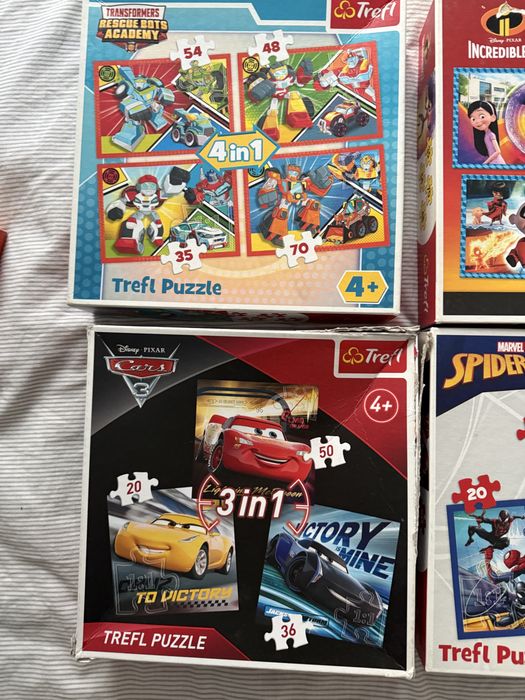 Puzzle Trefl 4 sztuki