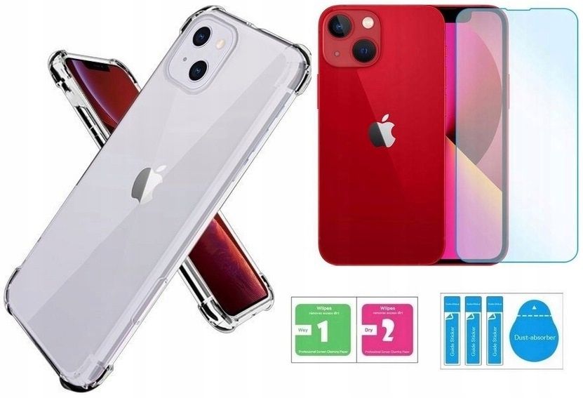 Etui Obudowa Case Do Iphone 13 + Szkło Szybka 9H
