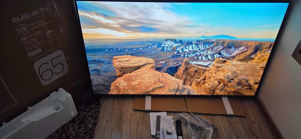 Nowy TV 65 cali QLED TCL 65C655 Pro Full Array Onkyo 50W Gwarancja 24m