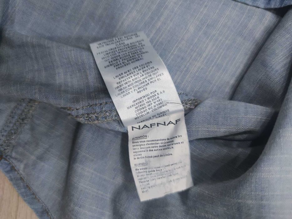NAF NAF r. IT40 EUR36 koszula jeansowa