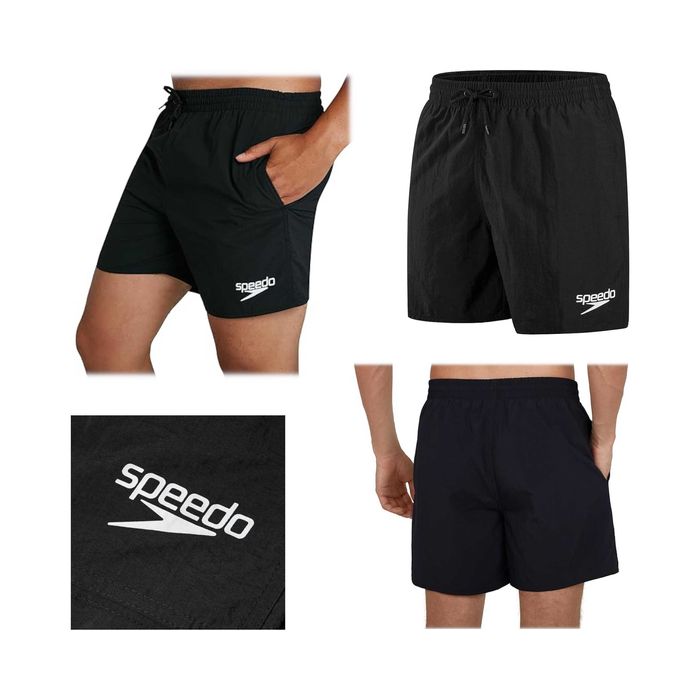 Szorty Kąpielowe SPEEDO M ESSENTIALS 16 WATERSHORT AM Męskie Czarny