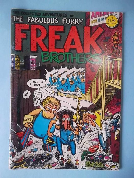 FREAK BROTHERS Gilbert Shelton 6 comics vintage
