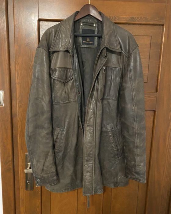 Męska skórzana kurtka Milestone