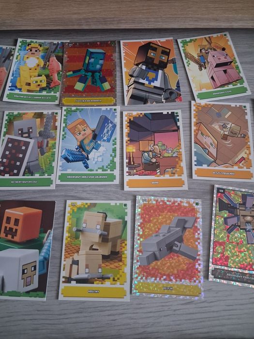 Karty Minecraft  dla kolekcjonera