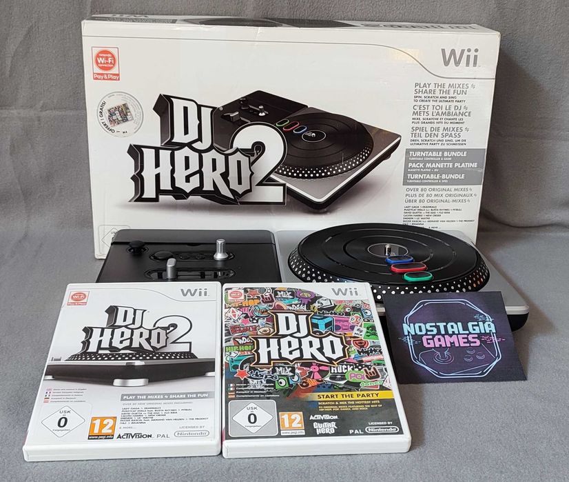 Nintendo Wii ( pack diversão/musica )