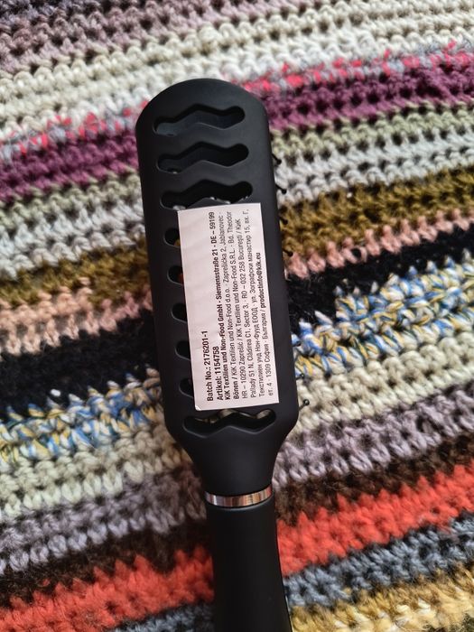 Szczotka do włosów czarna nowa