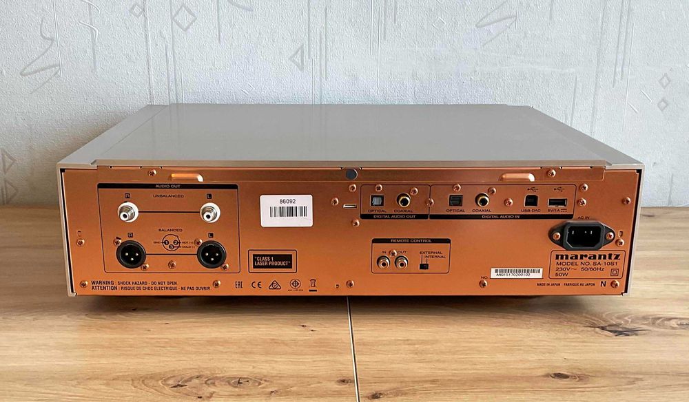Odtwarzacz SACD/CD Marantz SA-10: prawdziwa ozdoba salonu