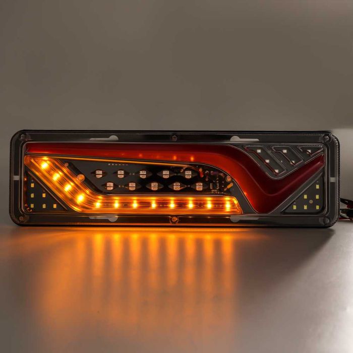 Комплект задних LED-фонарей для грузовиков, прицепов 12В/24В