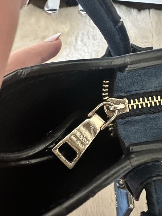 Torebka torba prada milano suede