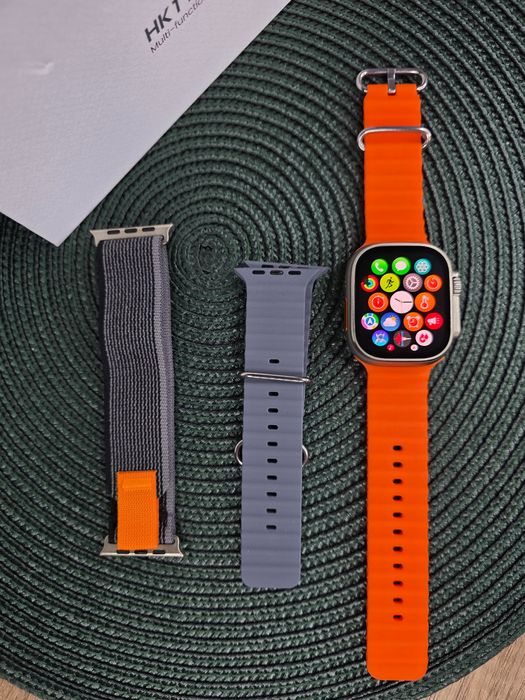 Smartwatch idealny na prezent HK Ultra3, AMOLED 2,12”  NOWY
