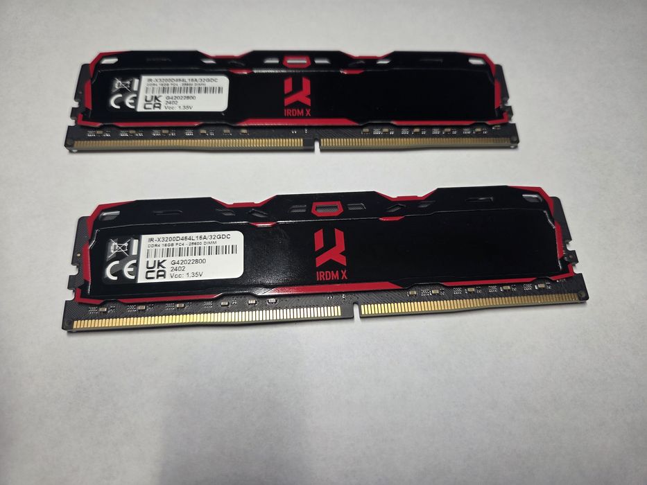 GoodRAM IR-X3200D464L16A/32GDC DDR4 16GB (2 x 16GB = 32GB) Po testach