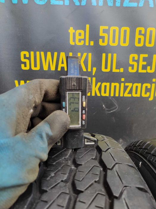 2x używane opony letnie 165/70 R14C Lassa Gwarancja Montaż