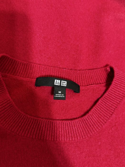 Кашеміровий джемпер uniqlo