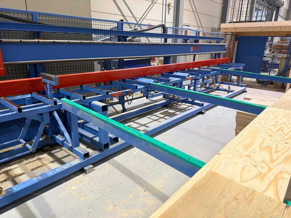 Hundegger Speed-Cut SC1 – Máquina CNC para corte de madeira
