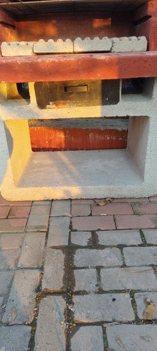 Grill ogrodowy betonowy