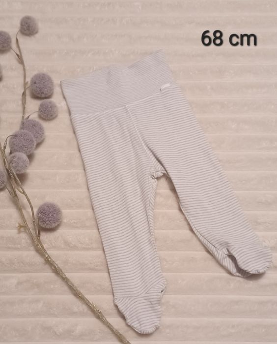 Półśpiochy niemowlęce rozmiar 68 H&M.