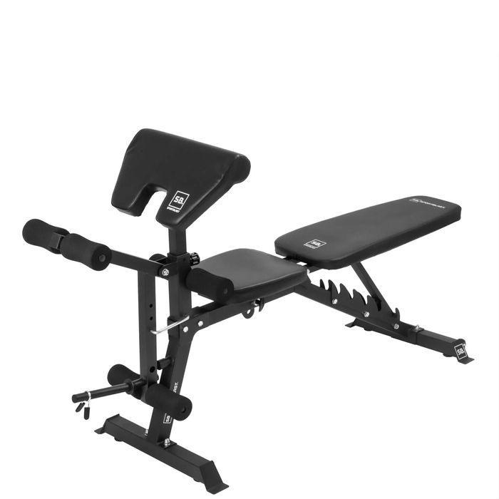 Ławka treningowa regulowana płaska skos góra modlitewnik SB-RO GD