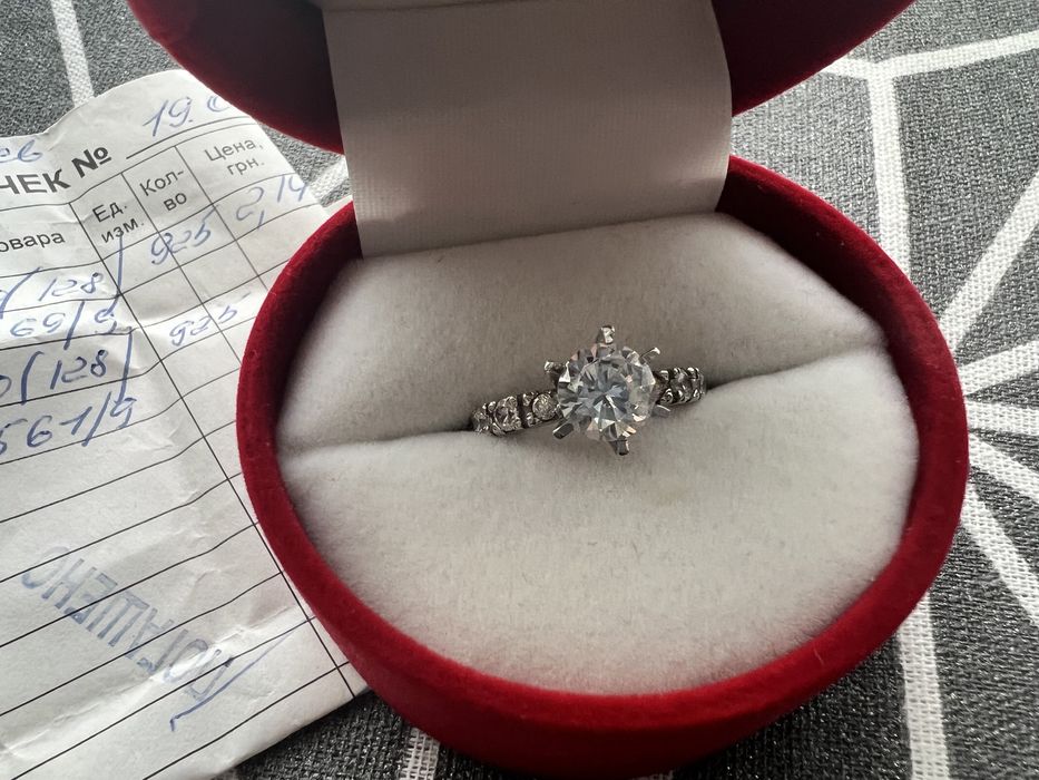Серебряное кольцо, 925